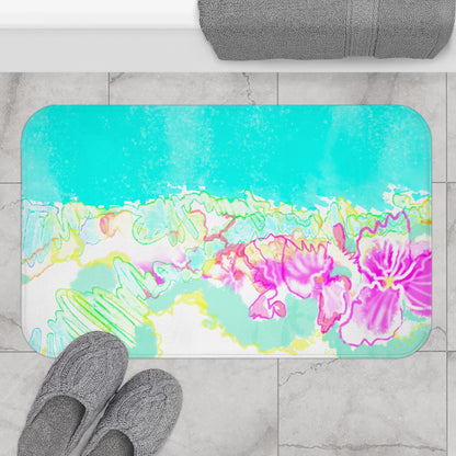 Bath Mats Color Bloom