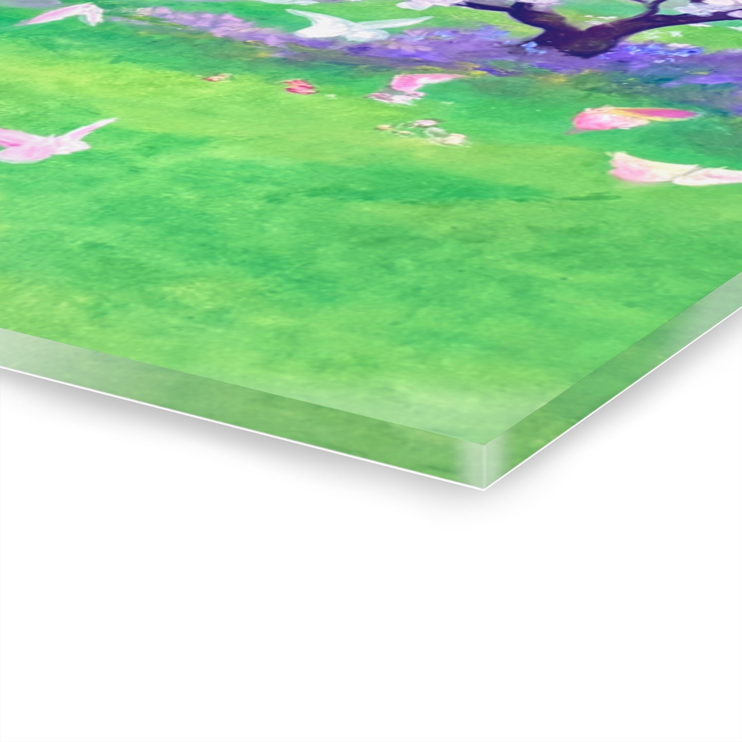 Acrylic Wall Art Butterfly Meadow