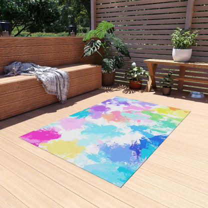 Indoor/Outdoor Rug Color Splash