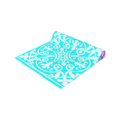 Table Runner Scroll Work Art (Cotton or Poly)