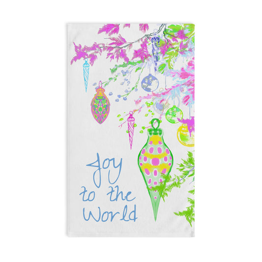 Hand Towels. Joy to the World