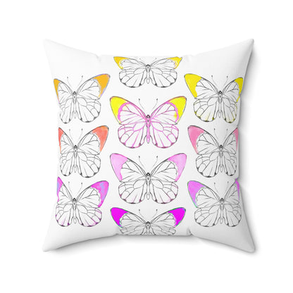 Chroma Polyester Square Pillow "Distress drives us.....