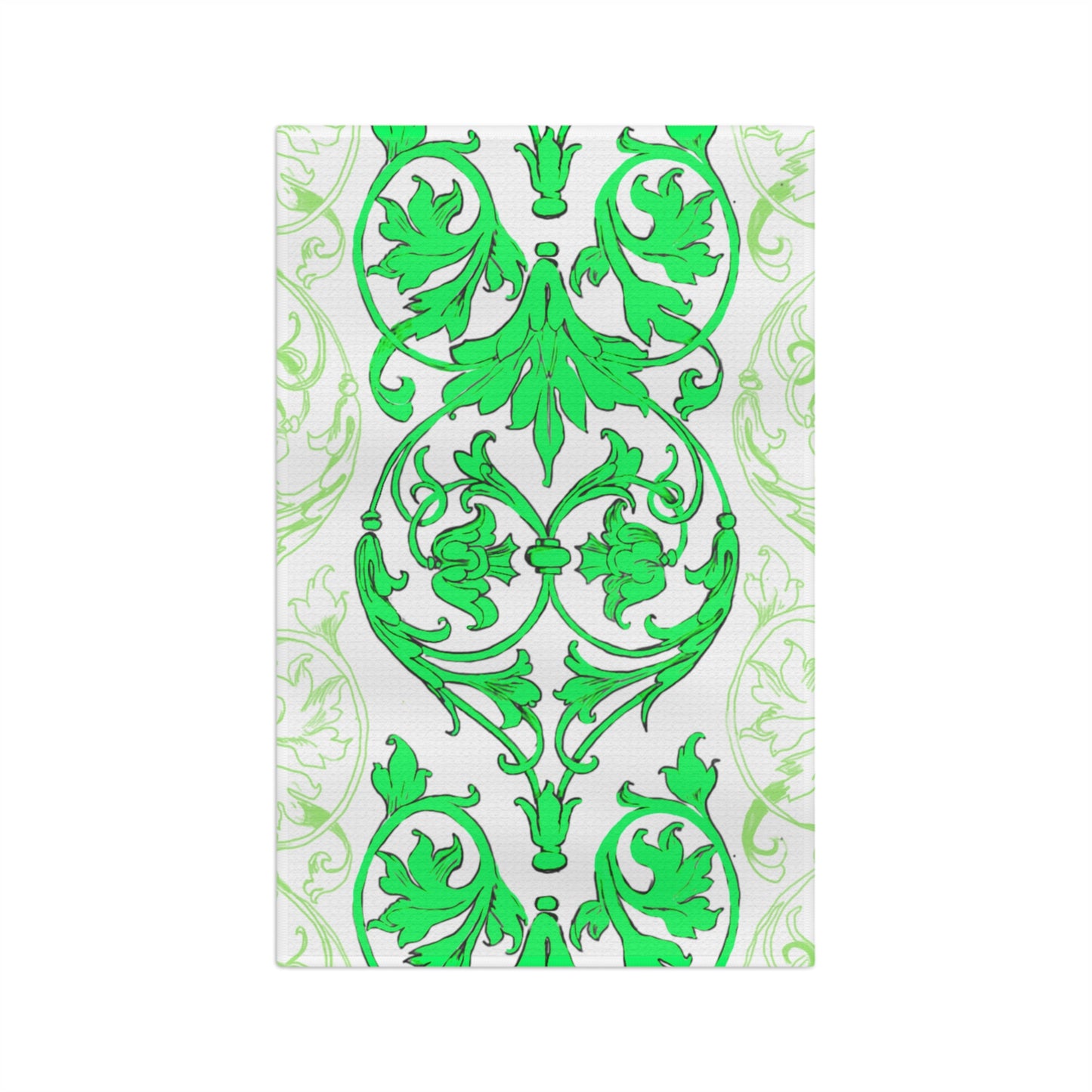Microfiber Tea Towel Classic Fun Green