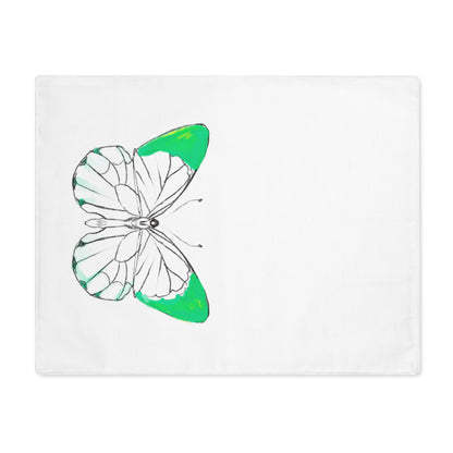 Placemat, 1pc Lucy Butterfly Green